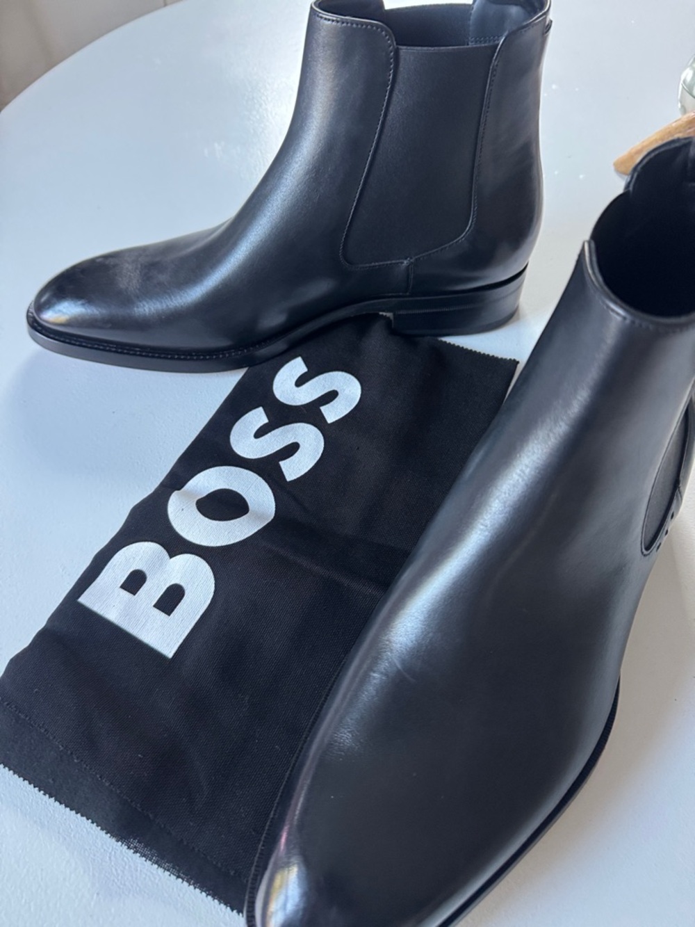 Hugo Boss Black Chelsea Boot Box Label - Picture 4 of 6